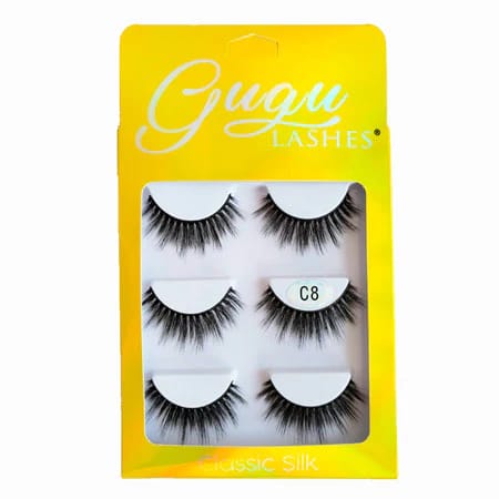 Pestanas Gugu Lashes Classic Silk C8
